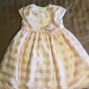 Lovely Blush pink stripe kid's dress